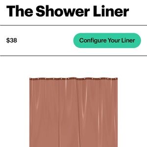 Outlines Terracotta Shower liner